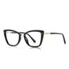 TR90 Anti-blue Glasses 2223 Trendy Cross-border Optical Frame Ladies Spring Comércio Exterior Flat Mirror de alta qualidade em estoque