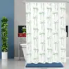 Cortina de Baño de Poliéster con Lazo Transfronteriza, Cortina Divisoria de Baño Personalizada sin Taladro, Cortina de Ducha, Cortina de Ventana Personalizada al por Mayor