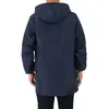 Roupa de Trabalho Impermeável com Capuz e Forro de Fleece Plus Size para Comércio Exterior Transfronteiriço, Casaco Resistente a Óleo e Sujeira para Homens com Logotipo Personalizado