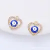 Europa y Estados Unidos pulsera más vendida accesorios diy Ojo Turco gota de diamante accesorios ojo de aceite pendientes accesorios de collar accesorios
