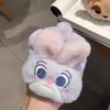 Faixa de Cabelo de Pelúcia Desenho Zootopia Judy Nick Faixa de Cabeça Elástico Faixa de Cabelo Acessórios de Cabelo Corda de Cabelo Fofa para Mulheres