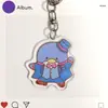 Chaveiro Sanrio Acrílico Dupla Face Pingente de Chaveiro Chaveiro de Mochila Bolsa Fofo Sanrio Acrílico