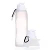 Taza de agua creativa, taza de viaje plegable, botella de agua para deportes al aire libre, taza espacial, botella de agua de silicona portátil, taza de regalo