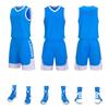Conjunto de uniforme de baloncesto para niños y adultos, secado rápido, chaleco de uniforme de baloncesto, ropa deportiva de entrenamiento para competición de estudiantes de primaria, compra grupal al por mayor
