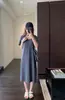 Oferta especial~Quantidade limitada~Vestido T-shirt casual soltinho que emagrece e valoriza o corpo para mulheres, novo estilo de verão H072108