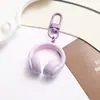 Colgante Popular Simple y Personalizado para Auriculares Cadena para Teléfono Móvil Llavero Colgante para Bolso Corazón de Chica Colgante Lindo