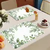 Jogos Americanos Impressos em PVC Transfronteiriços Tapete de Drenagem para Bancada de Cozinha Doméstica Tapete Decorativo Vintage Isolamento Térmico para Máquina de Café Tapete Antiderrapante