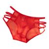 Nuevas Bragas Transparentes de Malla con Encaje y Lazo Sexy para Mujer 2025, Transpirables Huecas con Refuerzo de Algodón Puro