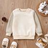 2024 Nuevo Sudaderas de Punto Unisex para Bebés y Niños Pequeños con Bloques de Color de Manga Larga Ropa Infantil de Primavera y Otoño