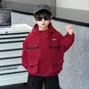 2266 Chaqueta de Montañismo Infantil Primavera y Otoño 2026 Nuevo Modelo Estilo Coreano para Niños Chaqueta Elegante Cortavientos para Exteriores