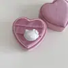Anillo de Gato de Dibujos Animados para Mujer, Lujo Ligero, Sensación Dulce y de Alta Gama, Textura Mate, Anillo para Dedo Índice, Anillo Nuevo Exquisito y de Moda para Apilar