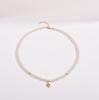 Collar Elegante de Aleación Moda Europea y Americana Exquisito Collar Choker de Perlas para Mujer Diseño Nicho de Alta Gama Cadena de Suéter Versátil Nuevo