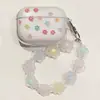 Aplicable a funda de auriculares AirPods 1ª/2ª generación estilo japonés y coreano funda suave transparente con purpurina Apple pro2 Bluetooth inalámbrico comercio exterior