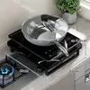 Estante de Cocina Cubierta para Estufa de Gas Soporte para Estufa de Gas Estufa de Inducción Estante para Ollas Encimera Doméstica Estufa de Gas Licuado