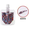 Bolsa Transfronteiriça 16 Cores Lantejoula Gel Sereia Perolado Sombra de Olho Maquiagem Sereia Glitter Corporal Facial Lantejoulas