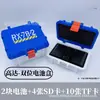 Caixa de Armazenamento de Bateria de Câmera Impressa em 3D Caixa de Proteção de Bateria SLR Mirrorless Canon Nikon Sony Fuji Panasonic