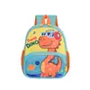 Mochilas Escolares Lindas para Niños de Jardín de Infancia al por Mayor Dibujos Animados Estampados Mochilas para Bebés Niños y Niñas Bolsas Pequeñas de Dinosaurios para Niños