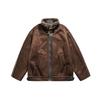 Marca de Moda Americana para Hombre North Boundary 2025 Invierno Nuevo Chaqueta de Algodón Forrada de Lana de Cordero Abrigo Grueso de Algodón Gamuzado S