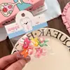 Pinza de Agarre de Dibujos Animados Lindos para Niños, Pinza para Cola de Caballo Alta, Pinza para Cabello Roto de la Parte Trasera de la Cabeza de Niña, Pinza de Tiburón para Agarrar el Cabello de Bebé