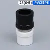 Adaptador de pvc para ppr adaptador de ppr para pe 20 conexões de encanamento cotovelos para tubo de água pb atacadista