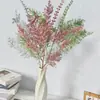 Grama Gelada Simulada Suprimentos de Natal Materiais Florais para Casamento Arranjos Florais para Teto de Salão de Casamento Acessórios para Arranjos Florais de Plástico