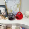 Comercio Exterior Transfronterizo Bolsas con Forma de Caja de Hierro Estilo Nuevo Europeo y Americano, Bolsos de Mano Modernos y Únicos, Bolsos de Noche para Dama
