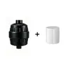 Adaptador de filtro para regadera y grifo, conector macho-hembra de 4 piezas, adecuado para ablandador de agua de baño para agua dura