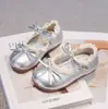Zapatos para Niña 2026 Primavera y Otoño Nuevo Estilo Mocasines Zapatos de Cuero para Bebé Zapatos Planos con Cordones para Niños Zapatos de Princesa para Niña