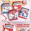 Prancheta Bloco de Notas Cartoon Sanrio Menina Gatinha Kt Desenho a Linha Cachorrinho Página Colorida Prancheta de Mensagens Bloco de Notas