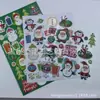 Parches Bordados Serie Navideña: Renos, Papá Noel, Parches Bordados por Computadora Específicos para Comercio Exterior, Parches para Ropa con Respaldo Adhesivo