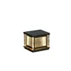 Nueva luz solar para pilar para uso doméstico, luz de pilar de pared para entrada de jardín exterior, luz de patio exterior impermeable, súper brillante