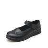 Sapatos de Couro Bovino de Primeira Camada, Sapatos Casuais Planos Confortáveis com Solado Macio de Couro Genuíno para Mulheres, Sapatos de Couro para Mães de Tamanho Grande com Bico Baixo