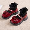 Nuevas Botas Calcetín de Princesa para Niñas 2026 Primavera y Otoño Zapatos Calcetín para Niños Pequeños Bebés Niñas con Lazo Perlas
