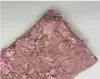 Tecido com Bordado Lantejoula Florido em Rede Feito à Mão, Tecido com Bordado Lantejoula para Vestido Antigo Pronto para Uso, Roupa de Palco