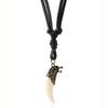 Collar de piel de vaca con pinchos retro, creativo, ajustable y sencillo, estilo étnico distintivo, estilo europeo y americano, para hombre.