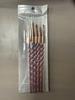 Estuche de Pluma para Uñas con Gradiente 5 Piezas Adecuado para Esculpido de Cristal Fototerapia Pintura de Línea Fina Estuche de Pluma para Uñas