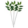 Popular Folha de Eucalipto Artificial Única Transfronteiriça Decoração de Arranjo de Flores para Casamento Folha Verde Falsa Acessórios de Flor de Seda