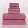 Toalha de Coral Fleece Atacado, Toalha de Banho, Macia e Absorvente, Toalha de Rosto para Uso Doméstico, Toalha para Cuidados com a Pele, Conjunto de Toalhas para Presente de Supermercado