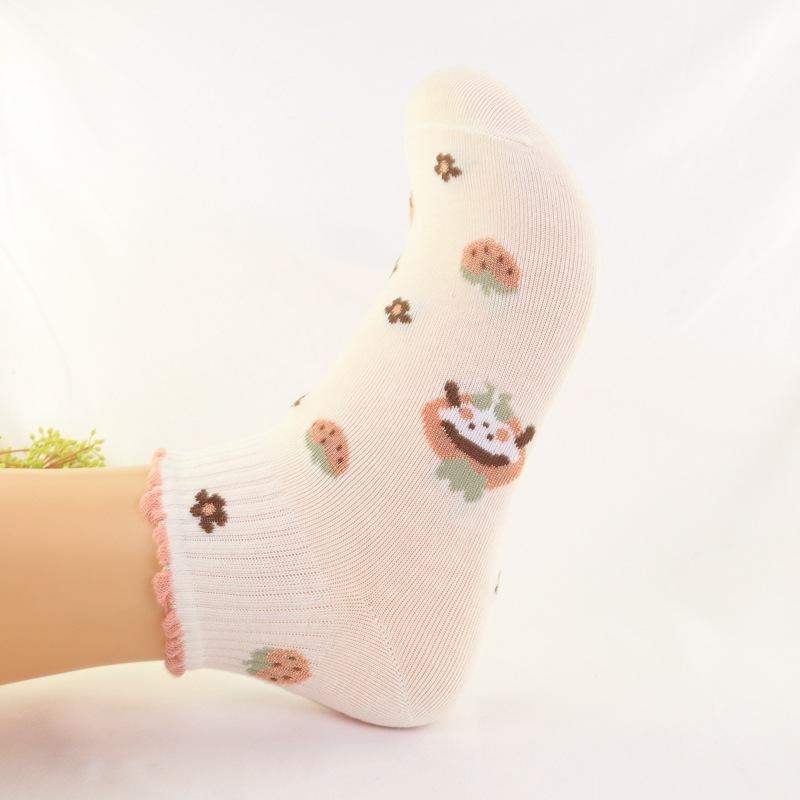 丝贝尔运动女船袜 金草莓 (15).JPG