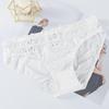 Encaje Transfronterizo Ropa Interior Sexy Coqueta Transpirable Cintura Baja Levanta Cadera Ropa Interior para Damas Calzones Japoneses Hot