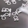 Clip Transparente en Forma de U Invisible Ganchos para Orejas de Plástico PC Accesorios para Joyería DIY Pendientes Broches para Pendientes de Joyería al por Mayor