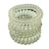 Gomas para el pelo de alambre de teléfono de color gelatina de verano para mujer, diademas de alta gama, accesorios para el pelo elásticos y duraderos