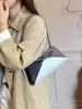 Bolso de axila moderno y chic estilo coreano, nueva colección otoño 2026, diseño simple, delicado y dulce con detalle de lazo, bolso de hombro