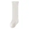 Calcetines de Bebé 2026 Verano Delgados Ultradelgados de Algodón Malla Transpirables Anti-Mosquitos Protección Solar Largos Hasta la Rodilla No Aprietan