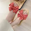 Novas Pantufas de Linho para Casa com Laço para Mulheres 2026, Sola Grossa, Duráveis e Confortáveis, Pantufas de Verão para Uso Doméstico
