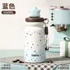 Taza de Agua de Dibujos Animados Nueva de Alta Gama para Chicas Ins Estudiante 316 Acero Inoxidable Portátil con Popote Lindo Termo para Niños