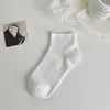 Calcetines de media pantorrilla para mujer de Primavera y Otoño, Calcetines de Maternidad de Algodón Puro con Parte Superior Holgada, Calcetines Delgados de Algodón Puro Absorbentes de Sudor, Sin Costuras, Estilo Slouch, Calcetines Zhuji