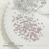 Mini diamante de imitación plano de tamaño pequeño con corte huako k9 de color rosa claro, joyería para uñas con diamantes mixtos de color rosa, venta al por mayor