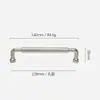 Maçaneta Moderna Minimalista Preta para Porta de Armário Americano Levemente Luxuosa Dourada Nórdico Levemente Luxuosa Maçaneta de Porta de Armário Dourada Guarda-roupa Dourado