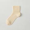 Medias Elásticas Muy Sueltas, Calcetines de Seda de Morera, Frescura de Verano, Seda Ultra-Delgada, Sin Marca, Sin Apretar el Tobillo, Tubo de Longitud Media